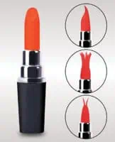 Bodywand Date Night Kiss Kiss Lipstick Vibe - Black/Red - Image 2