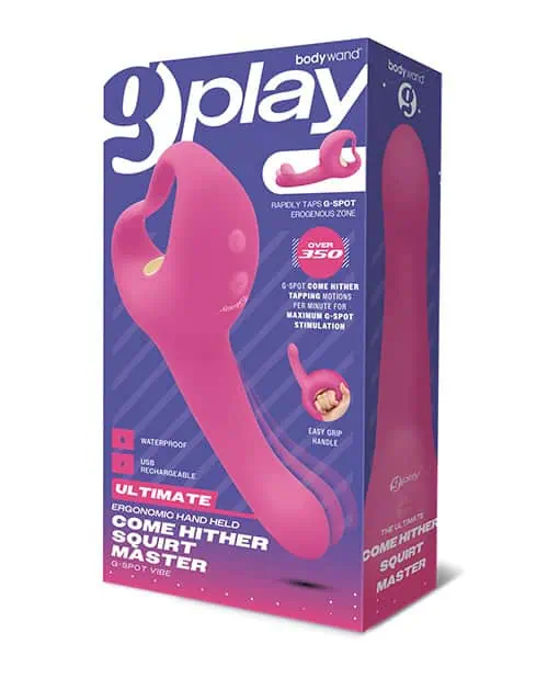 Bodywand G-Play Come Hither Squirt Master - Pink - Featured Image