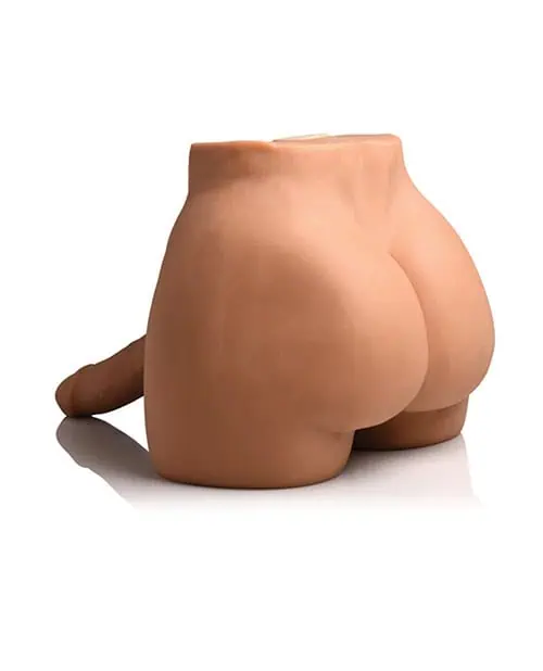 Jock Vibrating & Squeezing Male Masturbator w/Poseable Dildo - Image 5