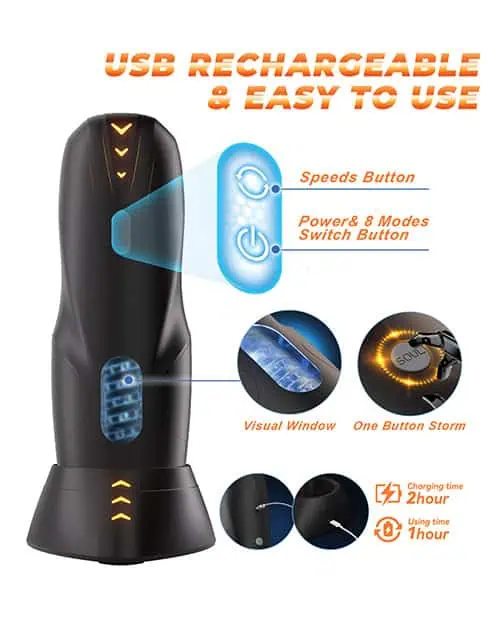 The GalaxyVoy Thrusting & Rotating Masturbator - Image 3