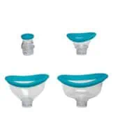 Bloom Intimate Body Automatic Vibrating Rechargeable Pump - Sky Blue/White - Image 5