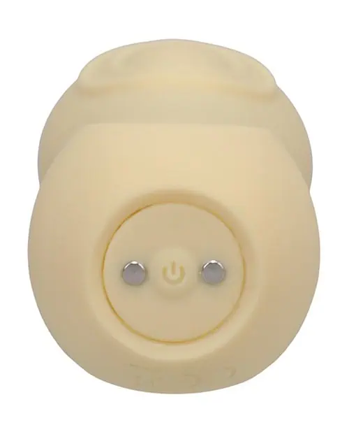 RITUAL Sol Rechargeable Silicone Pulsating Vibe - Yellow - Image 4