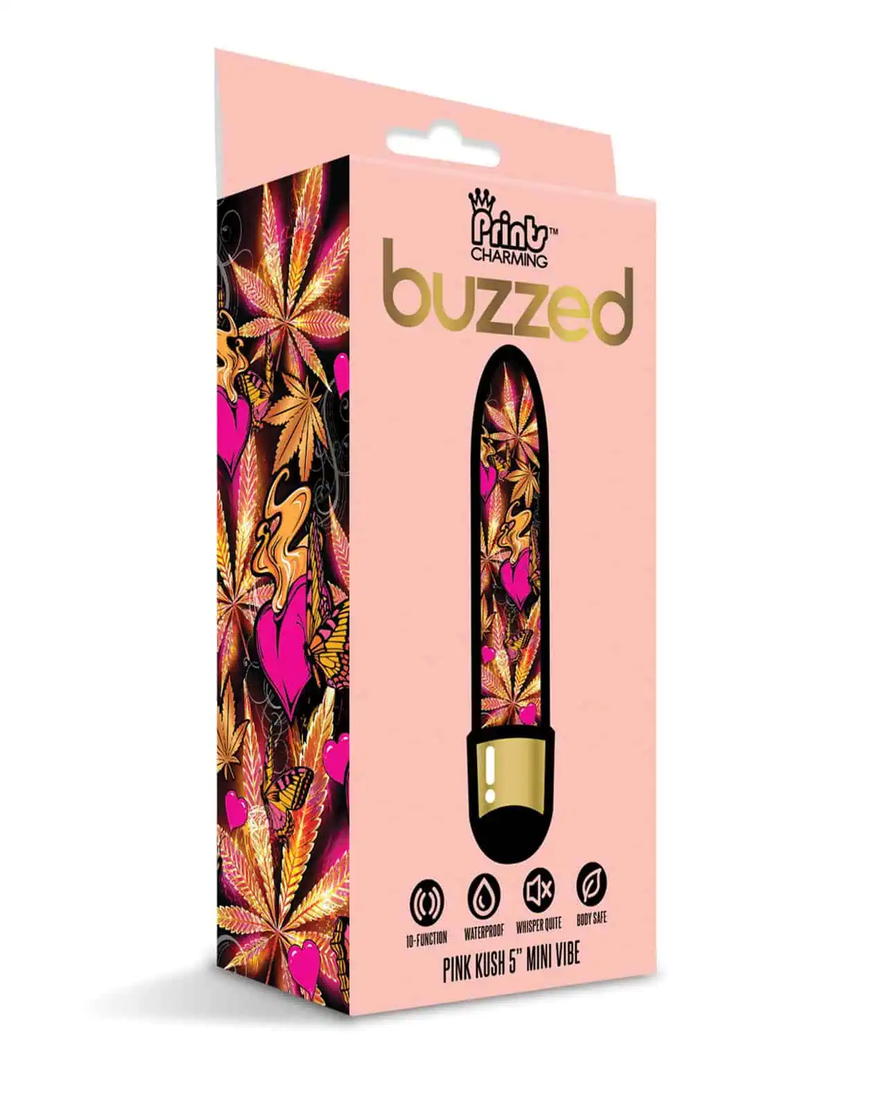 Buzzed 5" Mini Vibe - Pink Kush - Featured Image