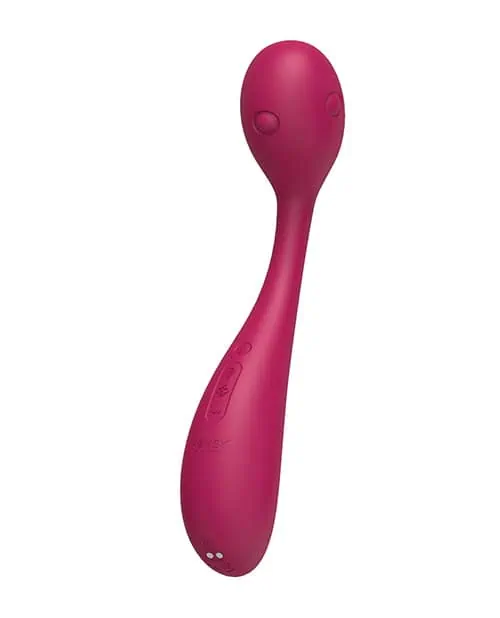 Puff App-Controlled Inflatable Kegel Ball - Dark Red - Image 3