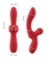 Kinky Finger Flapping Clit & G-Spot Vibrator with App Control - Image 5