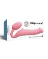 Strap-on-Me Semi-Realistic Bendable Strap-on - Pink - Image 1