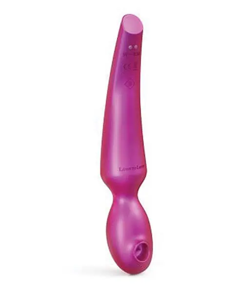 Love to Love Flapping Head Pleaser Wand - Iridescent Berry
