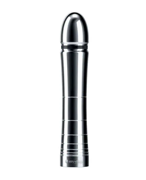 Mystim Glossy Glen e-Stim Aluminum Dildo - Image 2