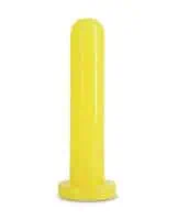 Glow in the Dark Dildo - Large - Yellow - Image 2