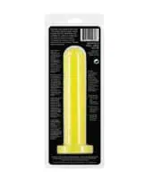 Glow in the Dark Dildo - Large - Yellow - Image 5