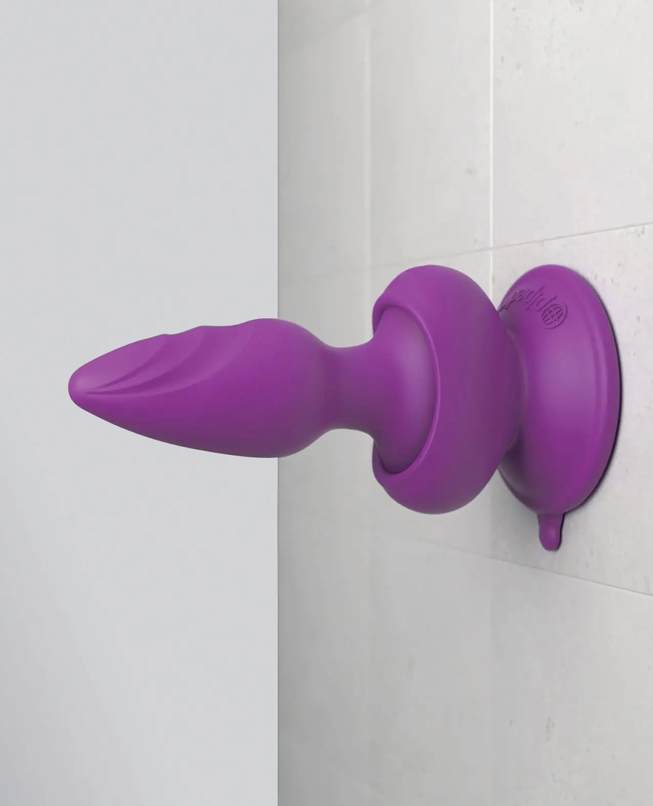 Threesome Wall Banger Plug - Purple - Image 5