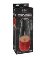 PDX Elite Fuck-O-Matic Pro XL Pussy Stroker - Brown - Image 1