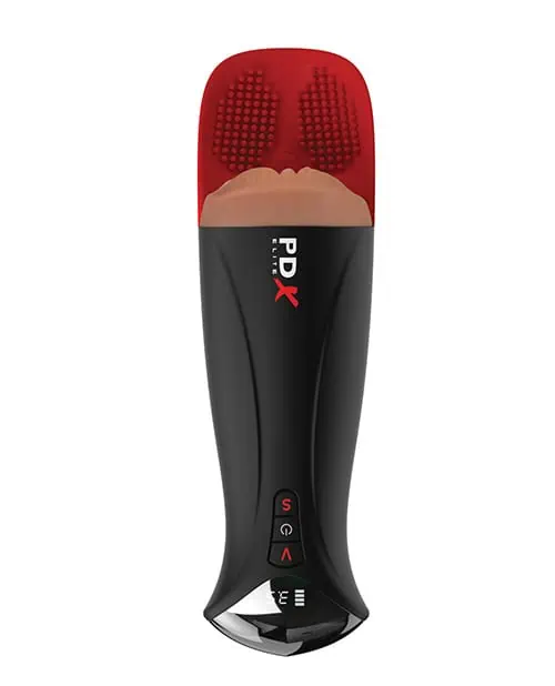PDX Elite Fuck-O-Matic Pro XL Pussy Stroker - Brown - Image 3