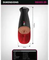 PDX Elite Fuck-O-Matic Pro XL Pussy Stroker - Brown - Image 5