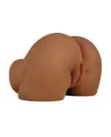 Shake That Ass Vibrating Mega Masturbator - Brown - Image 2