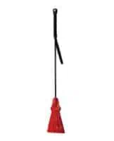 Rouge Tasseled Riding Crop - Red - Image 1