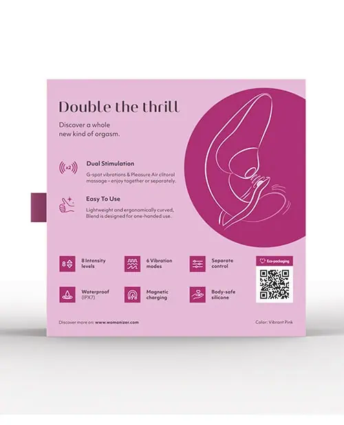 Womanizer Blend - Vibrant Pink - Image 5