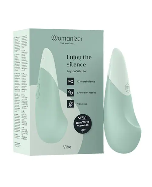 Womanizer Vibe Silent Stimulator - Sage - Featured Image