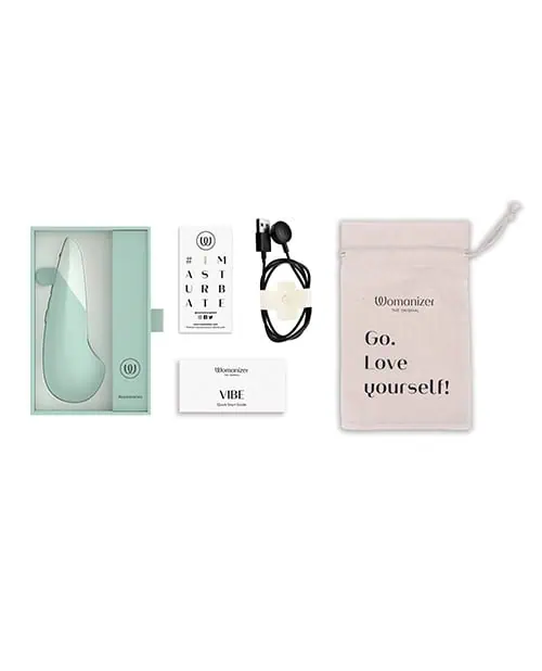 Womanizer Vibe Silent Stimulator - Sage - Image 6