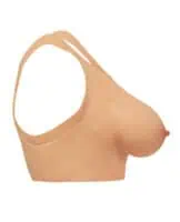 Master Series Perky Pair D Cup Silicone Breasts - Light - Image 3