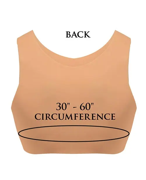 Master Series Perky Pair D Cup Silicone Breasts - Light - Image 5