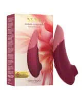 Womanizer Next Rechargeable Silicone 3D Pleasure Air Clitoral Stimulator - Bordeaux Red - Image 1