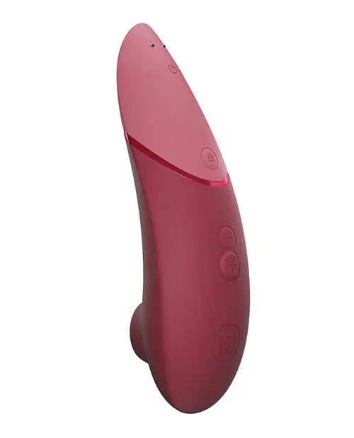 Womanizer Next Rechargeable Silicone 3D Pleasure Air Clitoral Stimulator - Bordeaux Red - Image 2