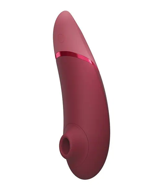 Womanizer Next Rechargeable Silicone 3D Pleasure Air Clitoral Stimulator - Bordeaux Red - Image 3