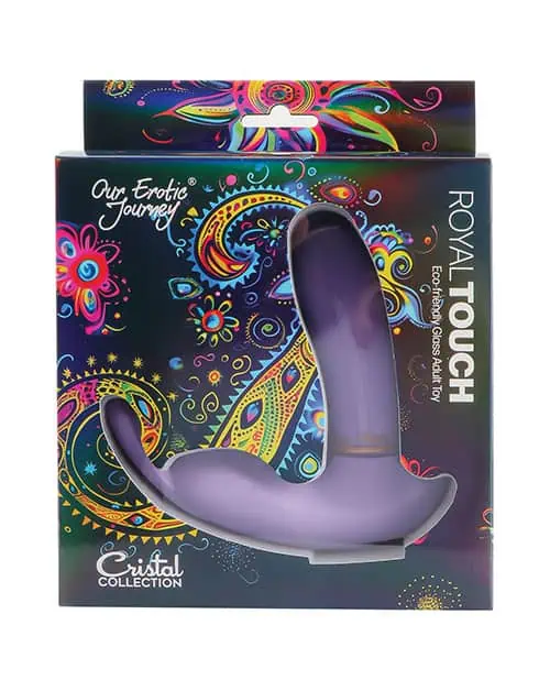 Cristal Royal Touch Glass and Silicone Vibrator - Image 5