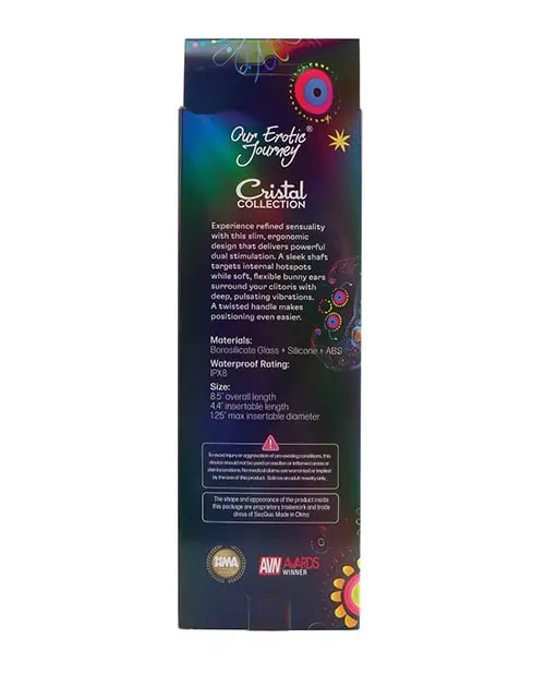 Cristal Jade Twist Glass Rabbit - Image 6