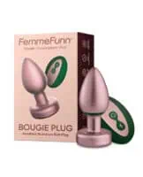 Femme Funn Bougie Plug - Rose Gold - Image 1