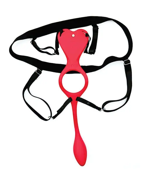 Sublime Cliffhanger Wearable Panty Vibe & Anal Plug w/Penis Access - Image 3