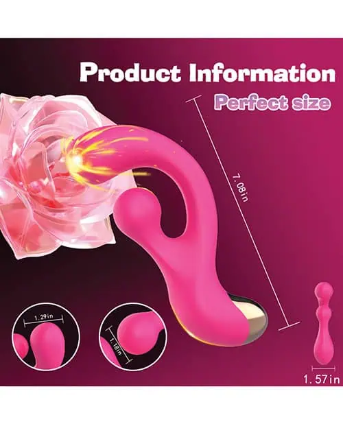 Bump Orgasm Turning Vibration G-Spot Massager - Pink - Image 6